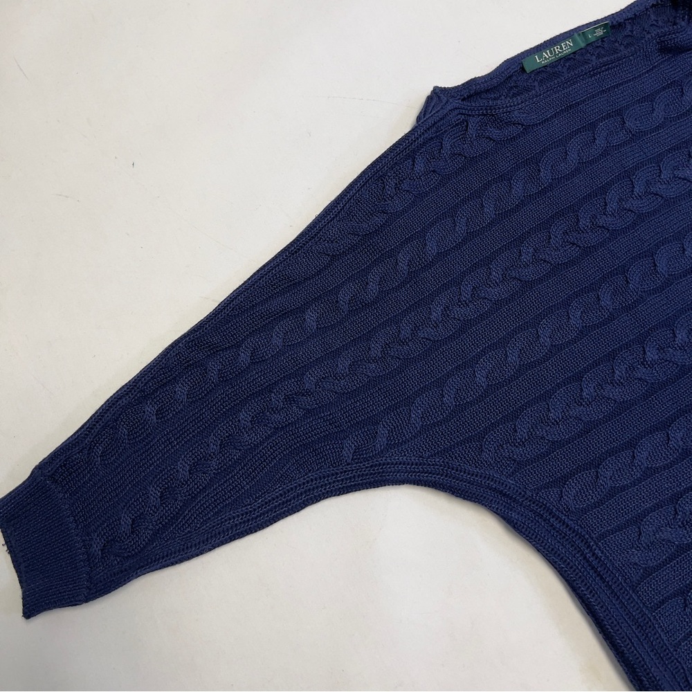 LAUREN Knit Cable Sweater NWOT - Picture 6 of 7